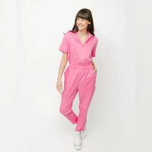 Smash and Tess Kimi Jumpsuit Coveralls, Papaya Pink, size XS - NWT